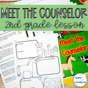 Meet the School Counselor Lesson - 2nd Grade