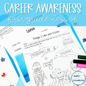 Career Exploration & Awareness Counseling Lesson - 1st Grade